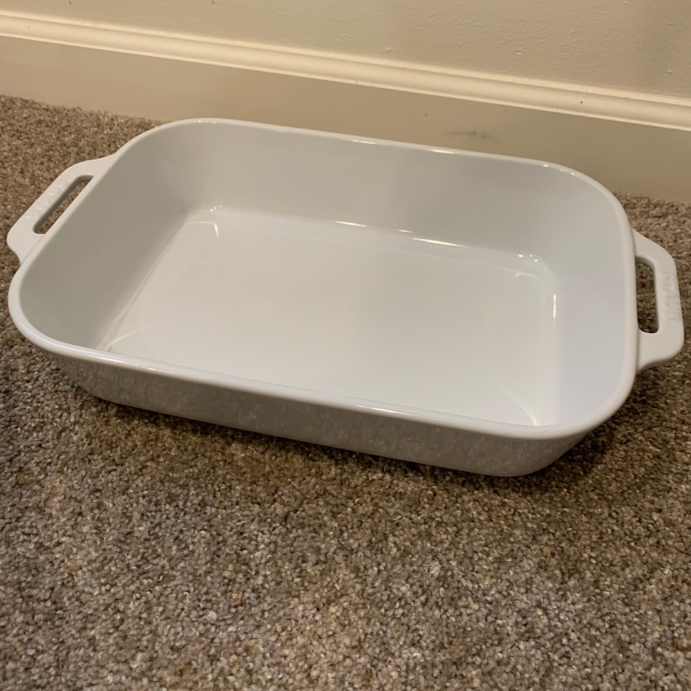 Staub 9x13“ White Ceramic Baking Dish